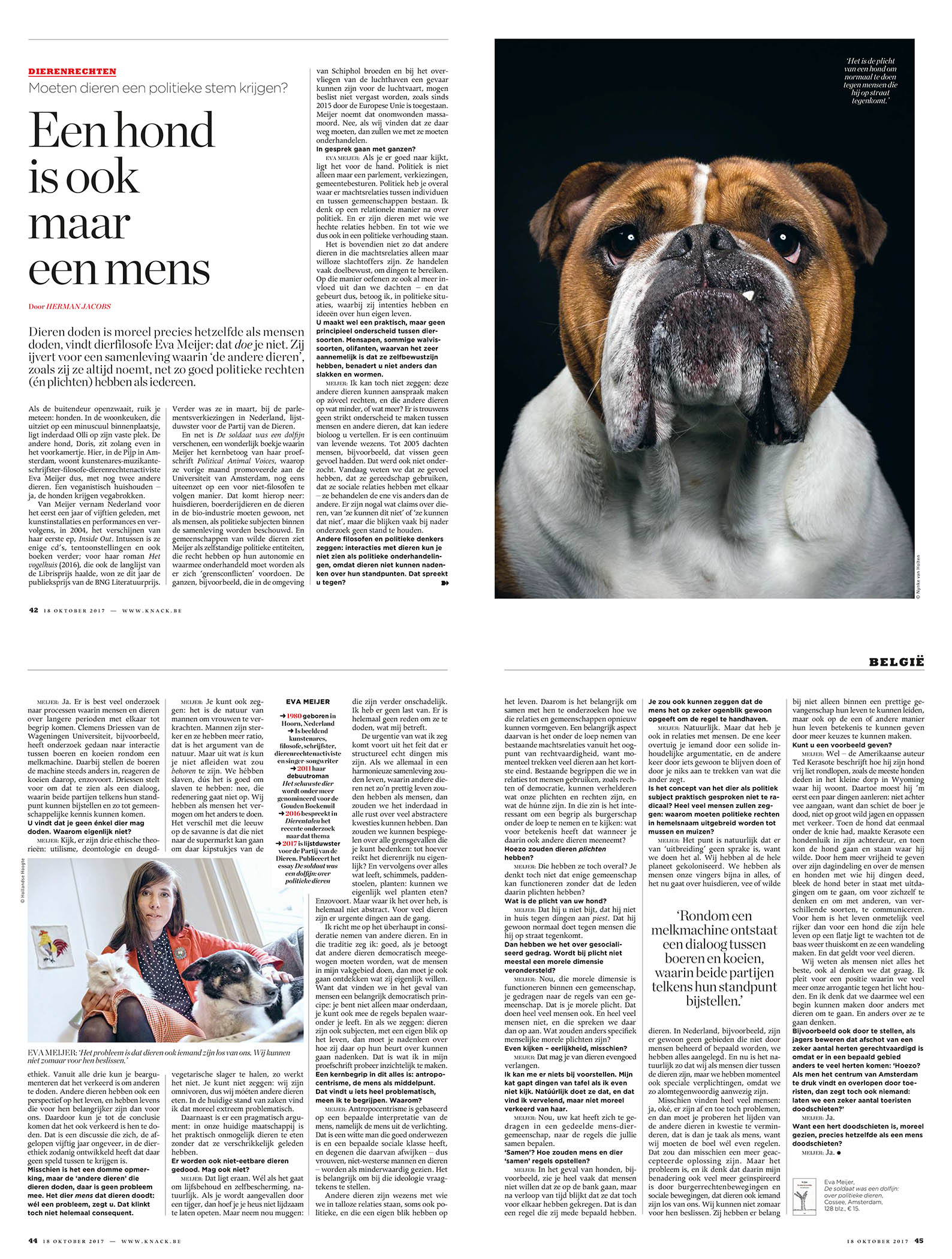 knack, belgie, published, editorial, dog photography